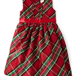 Gymboree Red Green Plaid Holiday Dress